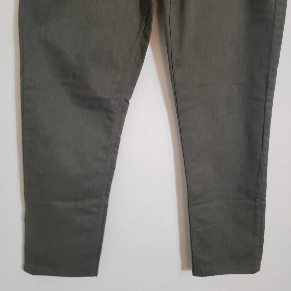 Banana Republic Travel Jean Slim Fit Pant Men 33x30 Green Chino Golf Performance